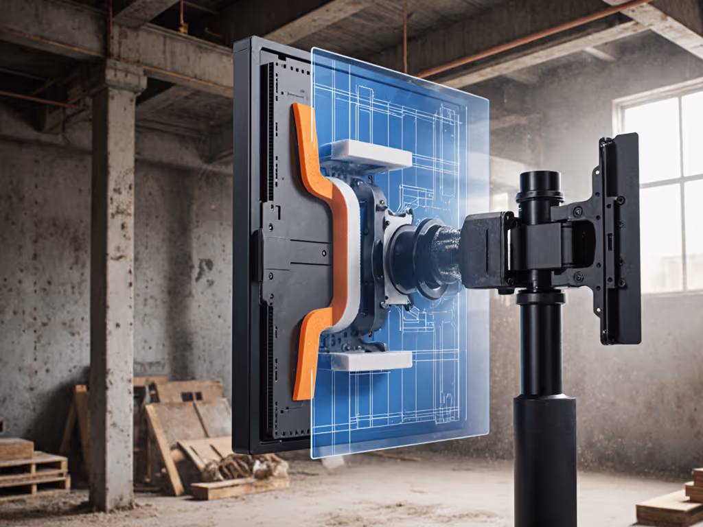 construction_site_monitor_with_vibration_damping_mount