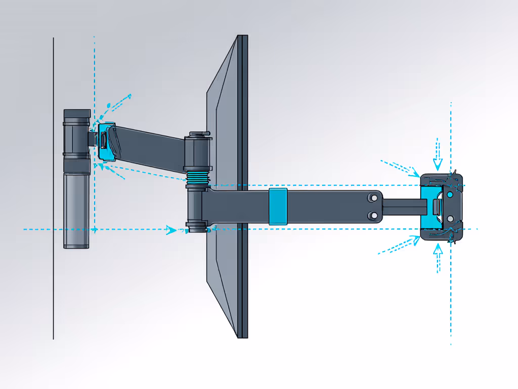 ultrawide_monitor_arm_lever_physics_diagram
