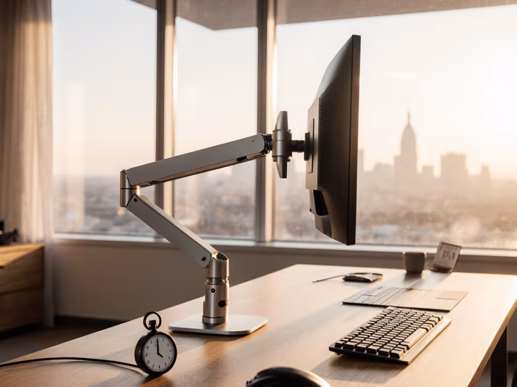 Monitor Arm Time Savings: Real Productivity Metrics