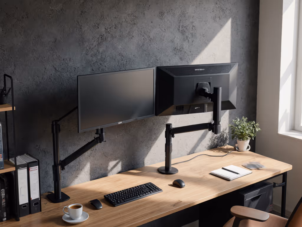 Space-Saving Monitor Mounts: Wall vs Desk