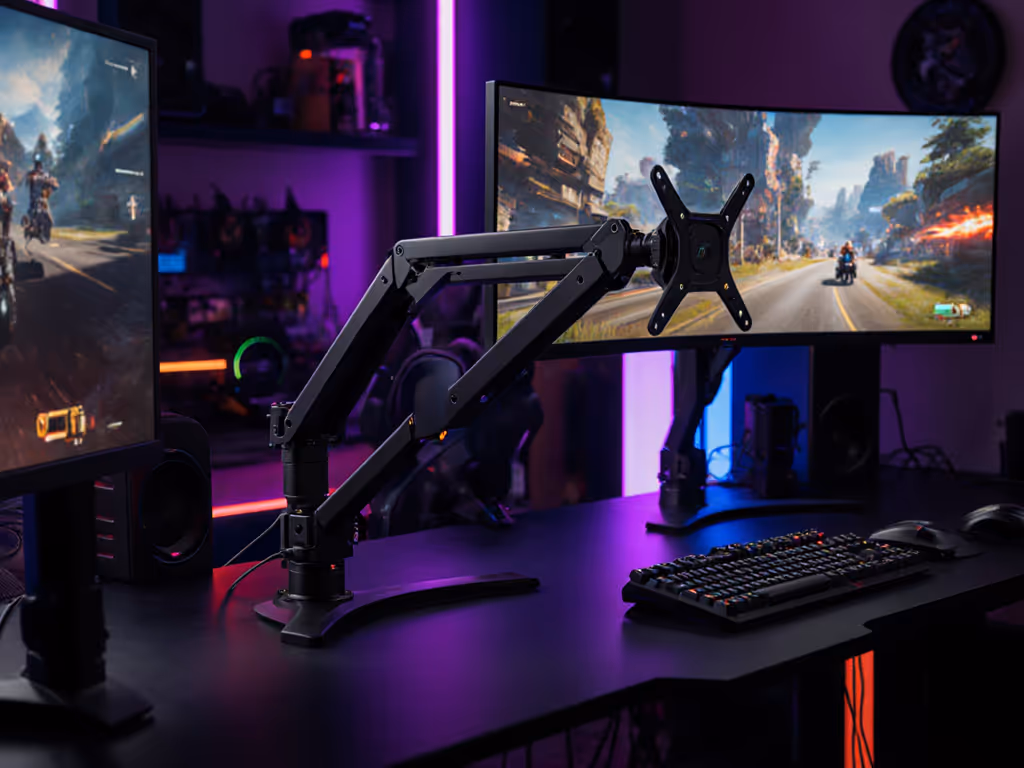 Gaming Monitor Mounts: Top 5 Performance Setups