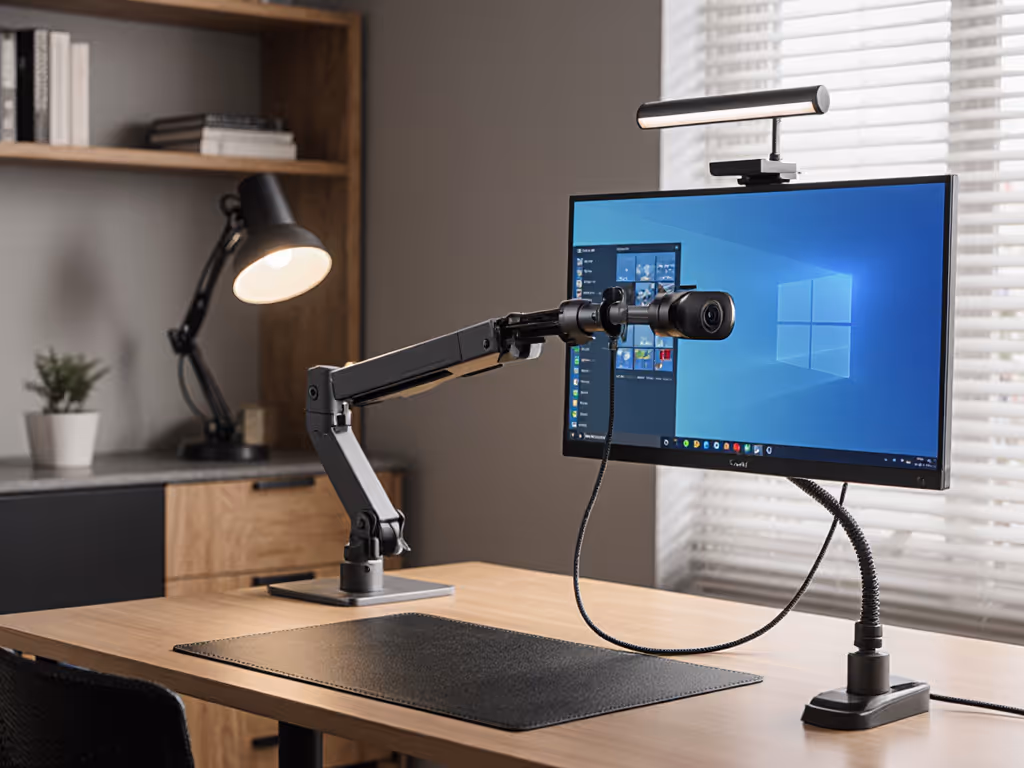Video Call Monitor Setup: Accessories for Consistent Image Quality