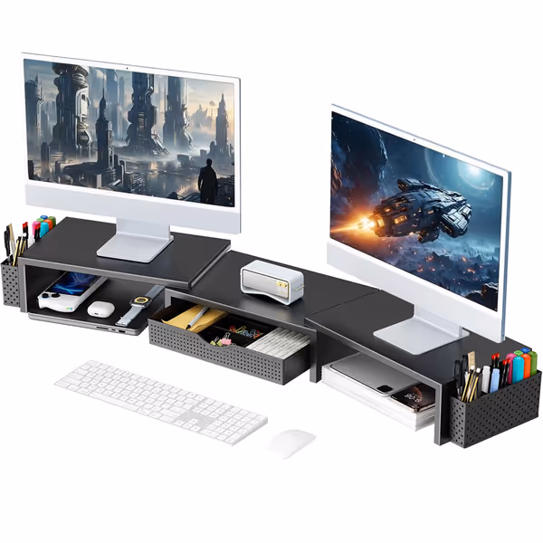 Gianotter Dual Monitor Stand Riser